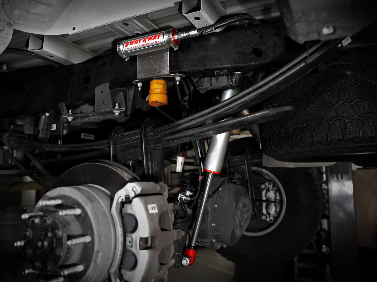 Sway-A-Way 2.5 Rear Shock Kit w/ Remote Reservoirs for 0-1.5 Inch Lift Ford F-250/F-350 17-26 4WD aFe Power aFe Power