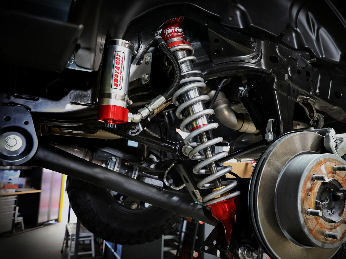Sway-A-Way 2.5 Rear Remote Reservoir Coilover Kit with Compression Adjusters Ford Bronco 21-26 aFe Power aFe Power