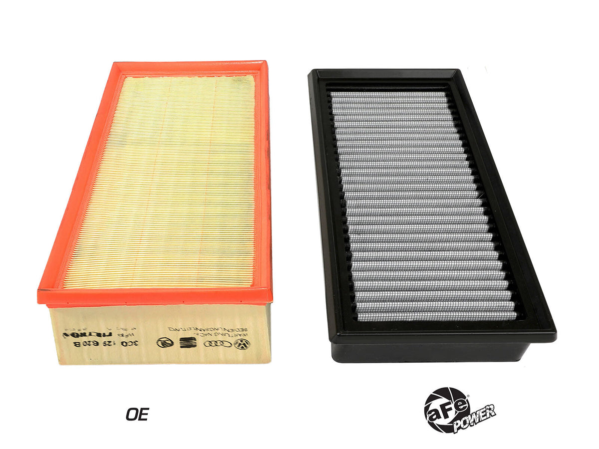 Magnum Flow OE Replacement Air Filter w/ Pro Dry S Media Audi A4 09-19 / Q5 11-18 L4-2.0L (t) aFe Power aFe Power