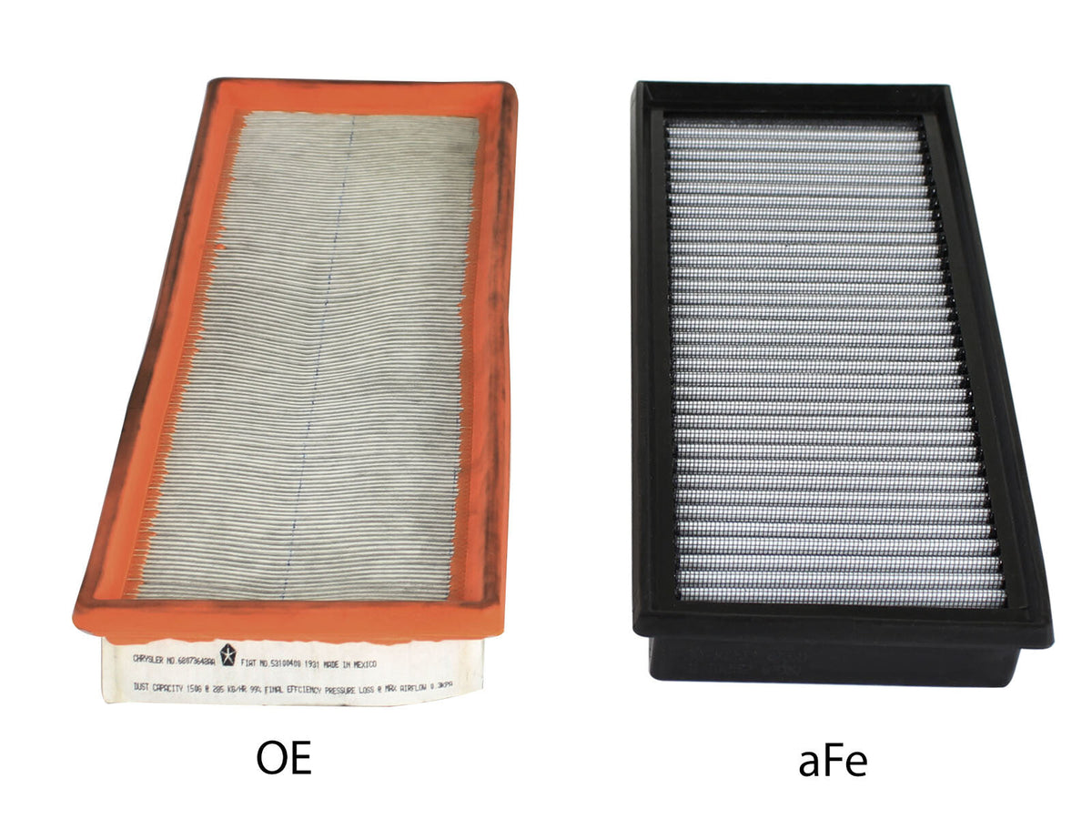 Magnum Flow OE Replacement Air Filter w/ Pro Dry S Media Fiat 500 12-18 L4-1.4L aFe Power aFe Power