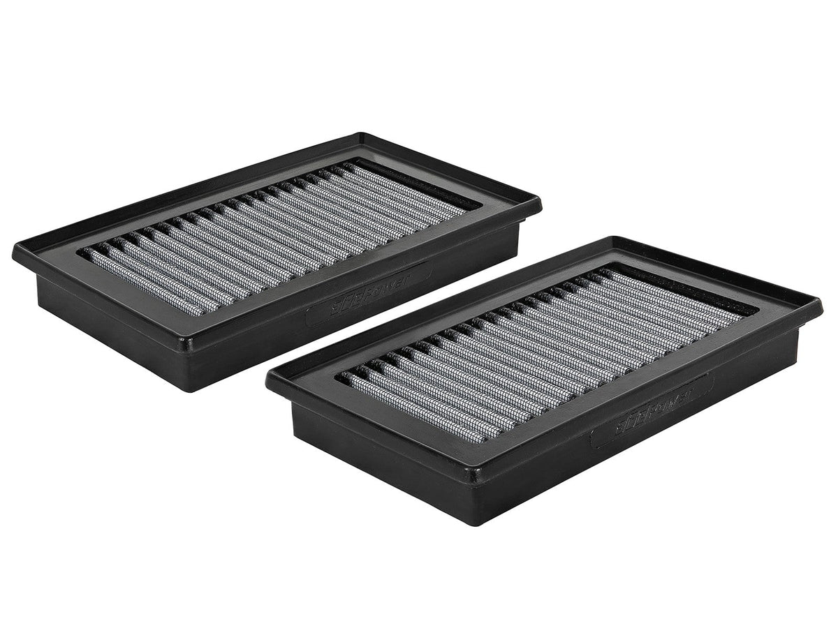 Magnum Flow OE Replacement Air Filter w/ Pro Dry S Media (Pair) Infiniti Q50 V6-3.5L (V35) 14-18 / 14-15 V6-3.7L (V37) aFe Power aFe Power