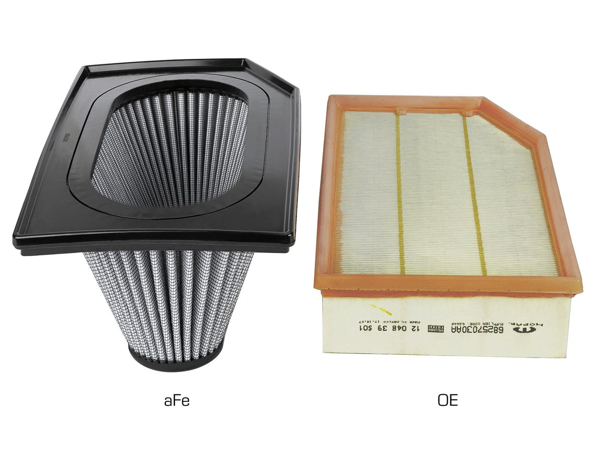 Magnum Flow Inverted Replacement Air Filter (Irf) w/ Pro Dry S Media Jeep Wrangler (Jl) 18-26 L4-2.0L (t)/V6-3.6L /Gladiator (Jt) 20-26 V6-3.6L aFe Power aFe Power