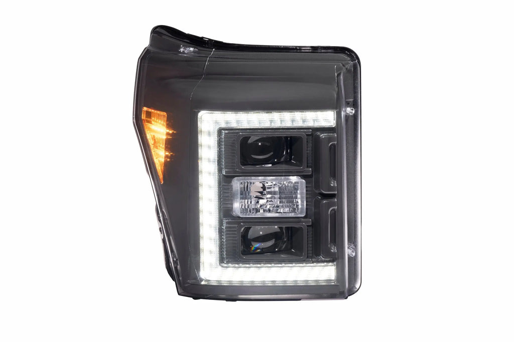 Ford Super Duty (11-16): XB Hybrid LED Headlights Driven Light Group