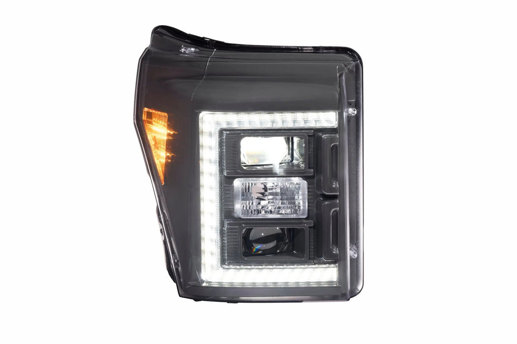 Ford Super Duty (11-16): XB Hybrid LED Headlights Driven Light Group