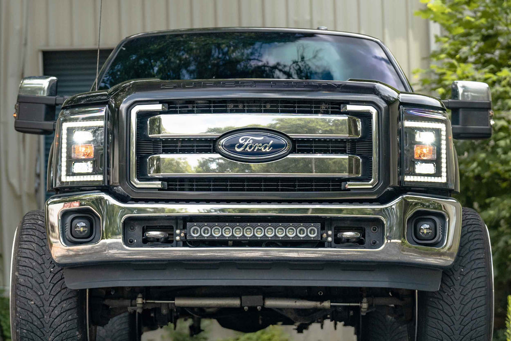 Ford Super Duty (11-16): XB Hybrid LED Headlights Driven Light Group