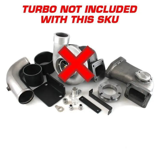 H&S Motorsports - 2008-2010 Ford 6.4L Single Turbo Kit W/O Turbo (Undivided) at Tameless Performance