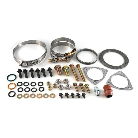 H&S Motorsports 2008-2010 Ford 6.4L Single Turbo Kit W/O Turbo (Undivided) by