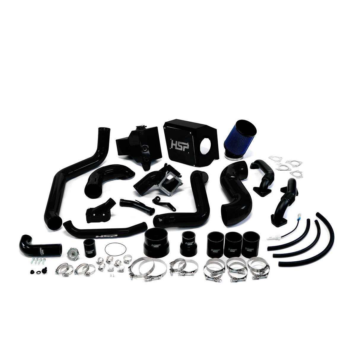 HSP 2006-2007 Chevrolet / GMC Deluxe Max Air Flow Bundle Silk Satin Black HSP Diesel
