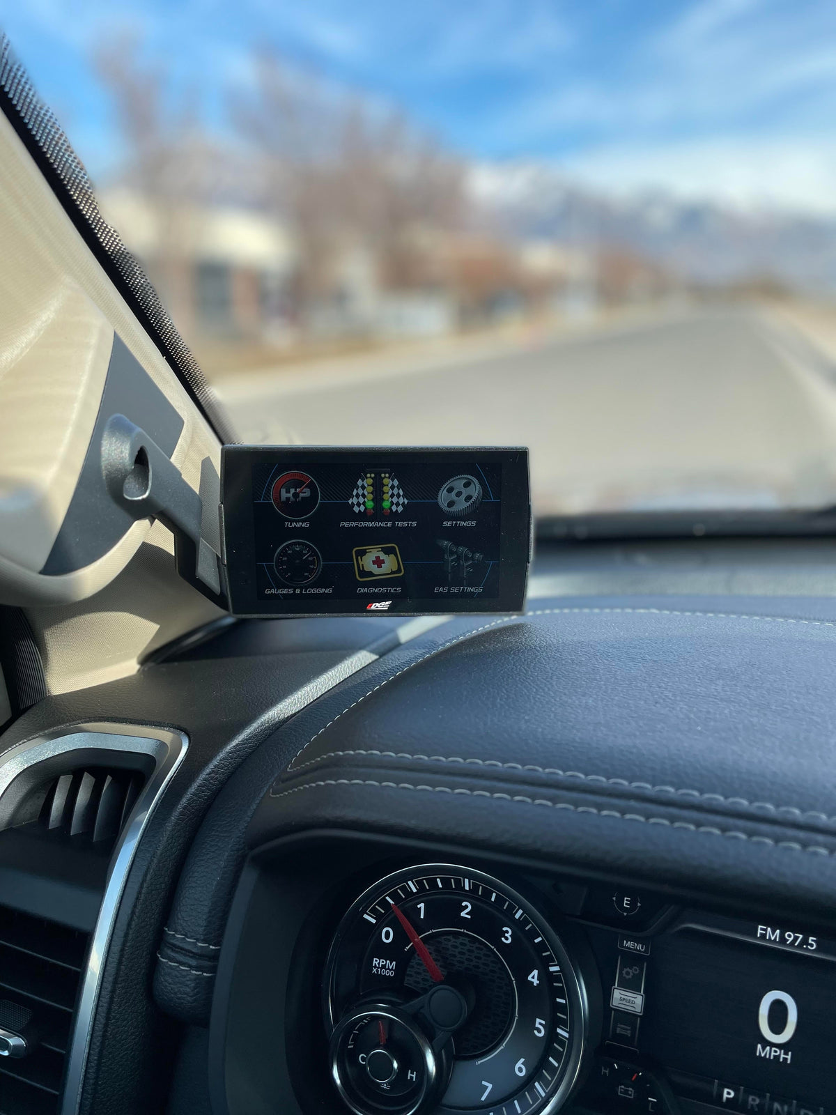 A-Pillar Display Mount 2019-2025 Ram 1500 Edge Products Edge Products