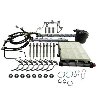 compare product 20-22 Ford 6.7L Power Stroke Standard Output Disaster Kit w/Injectors - No Pump Industrial Injection
