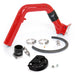 Max Flow Bridge and Cold Side Tube Over Alt for 07.5-10 Chevrolet/GMC Duramax LMM Flag Red HSP Diesel - HSP Diesel