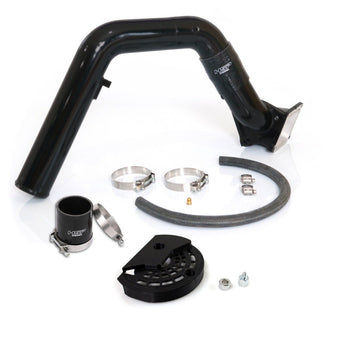 compare product Max Flow Bridge and Cold Side Tube Over Alt for 07.5-10 Chevrolet/GMC Duramax LMM Silk Satin Black HSP Diesel