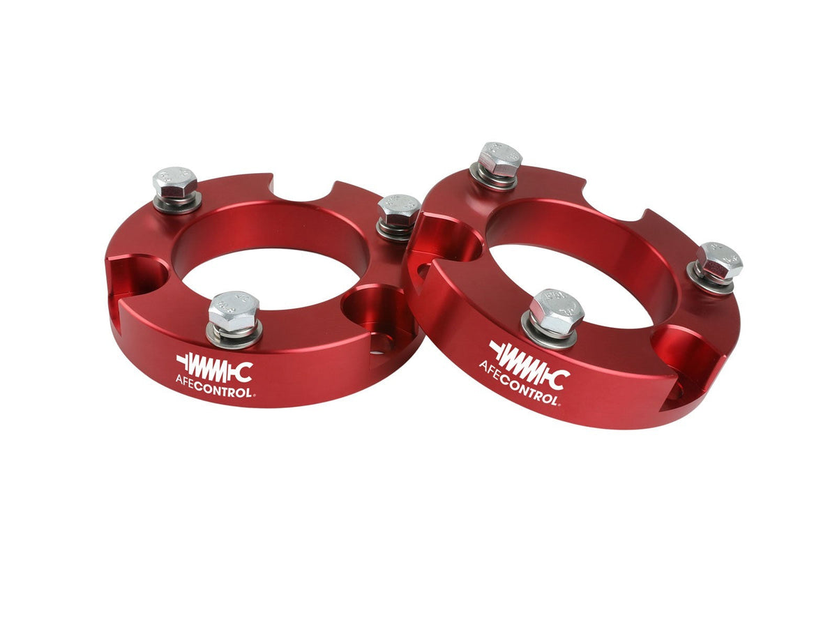aFe Control 2.0 Inch Leveling Kit Red Toyota 4Runner 03-09/Fj Cruiser/Tacoma 05-23 aFe Power aFe Power
