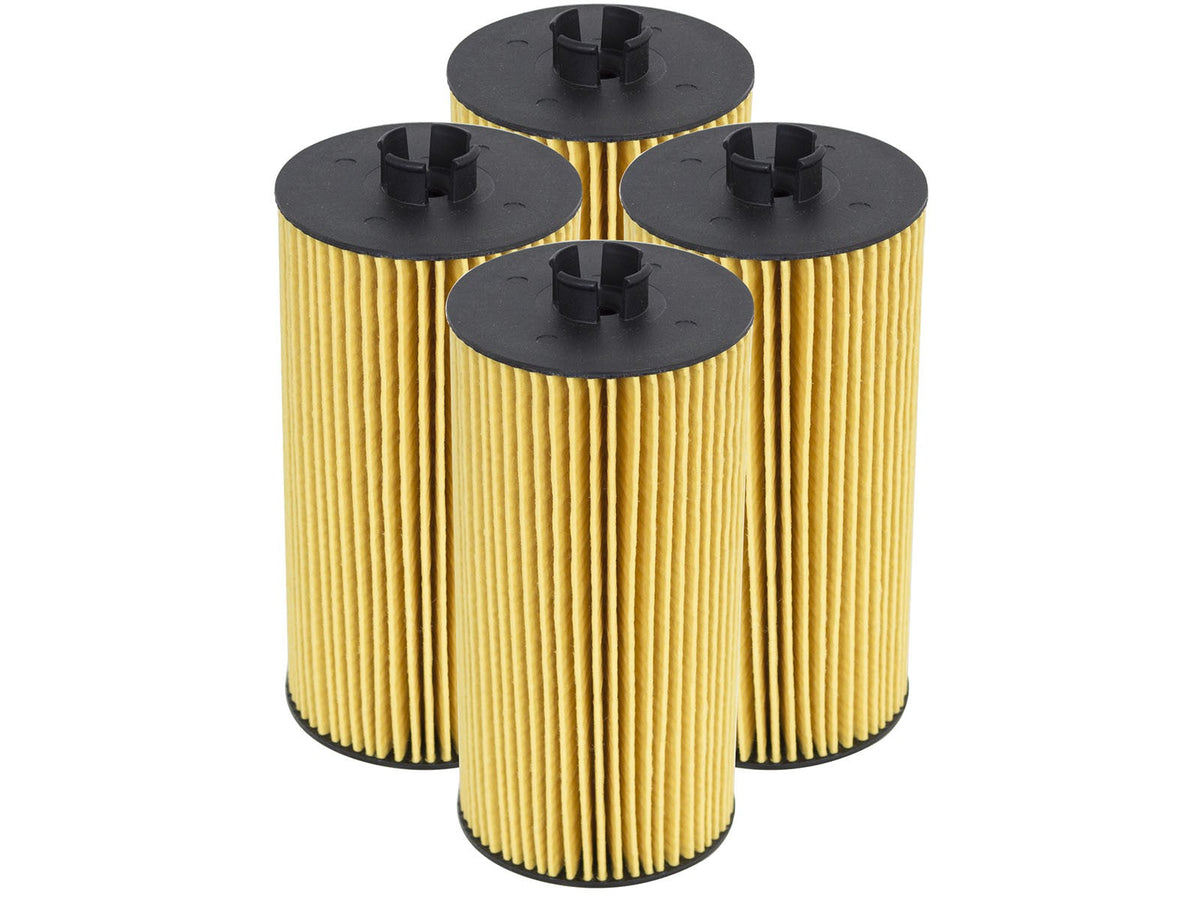 Proguard Oil Filter (4 Pack) 7.14 Inch H x 3.27 Inch OD Diesel aFe Power aFe Power