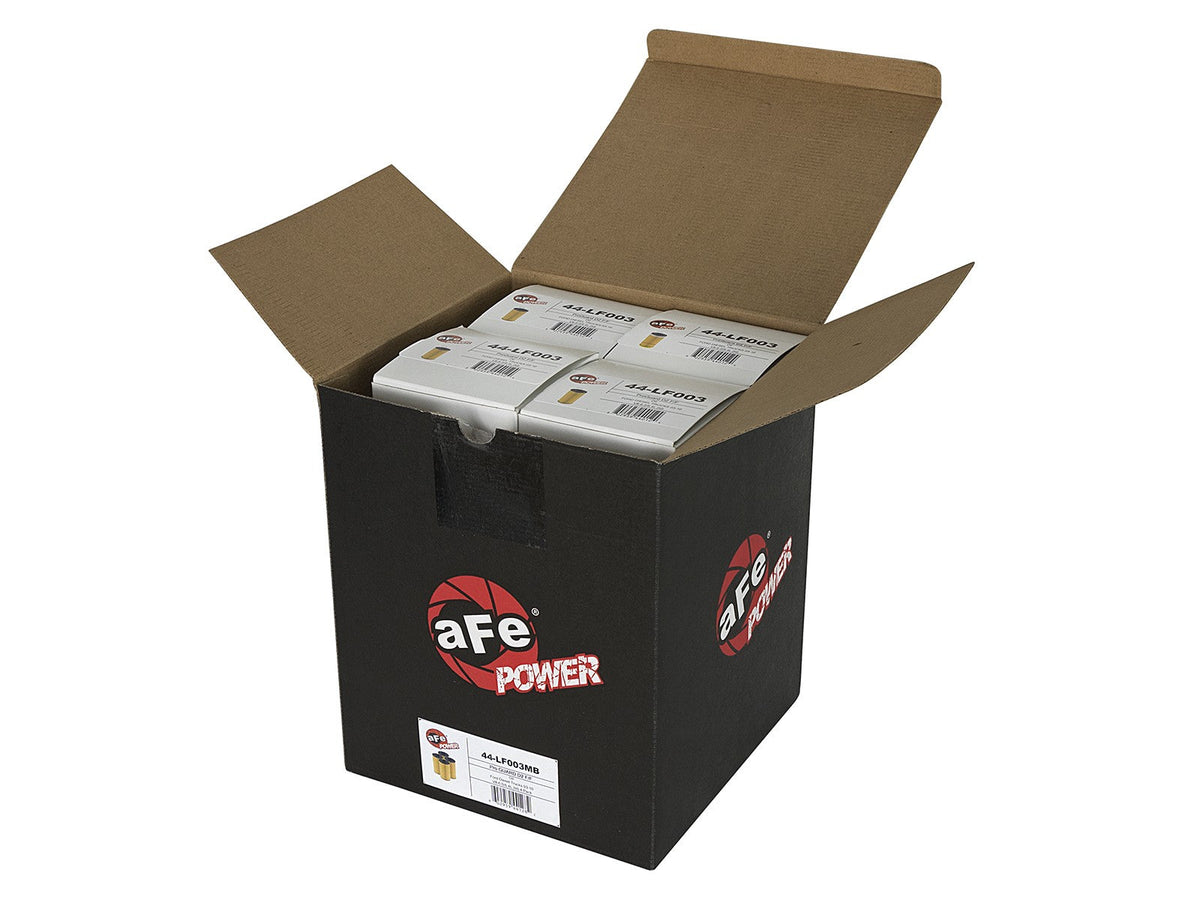 Proguard Oil Filter (4 Pack) 7.14 Inch H x 3.27 Inch OD Diesel aFe Power aFe Power