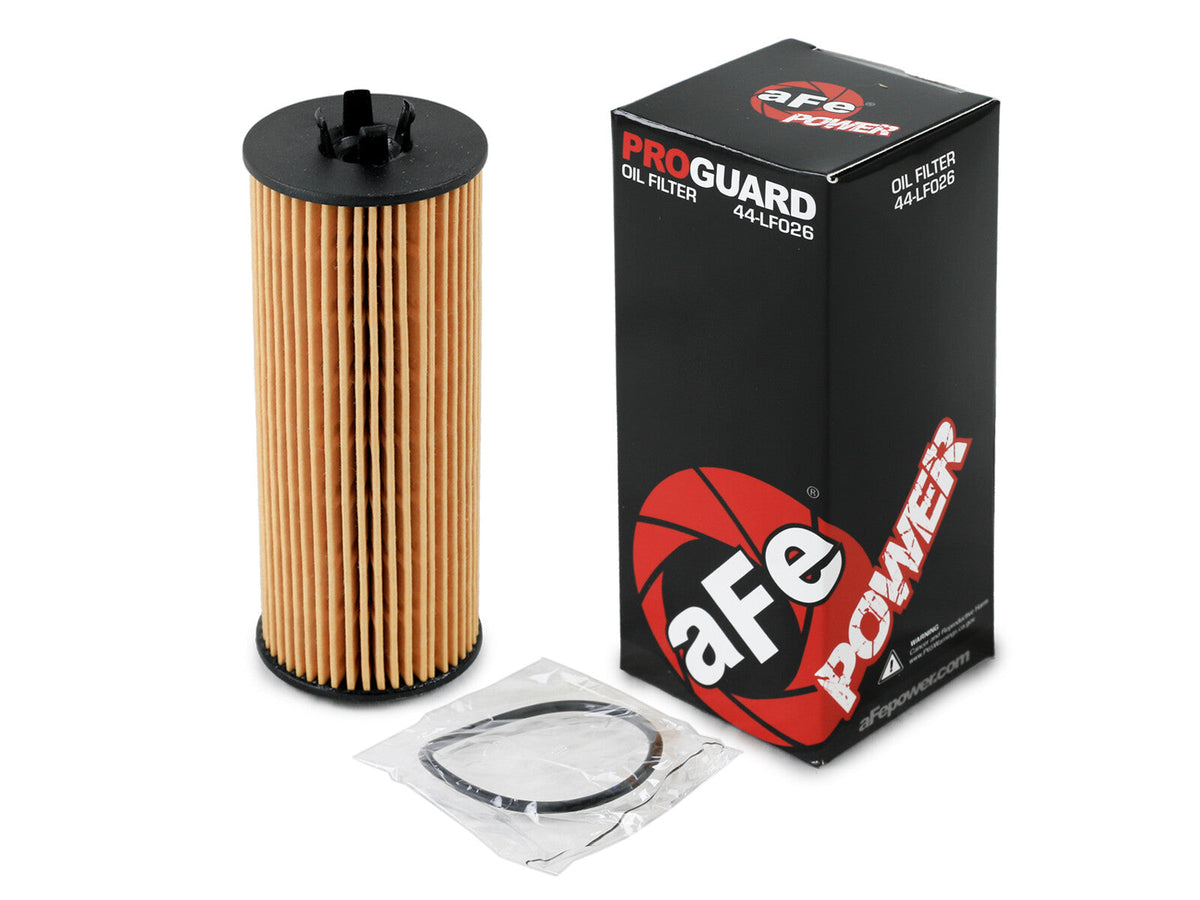Proguard Oil Filter (4 Pack) 5.41 Inch H x 2.05 Inch OD Flex Fuel aFe Power aFe Power
