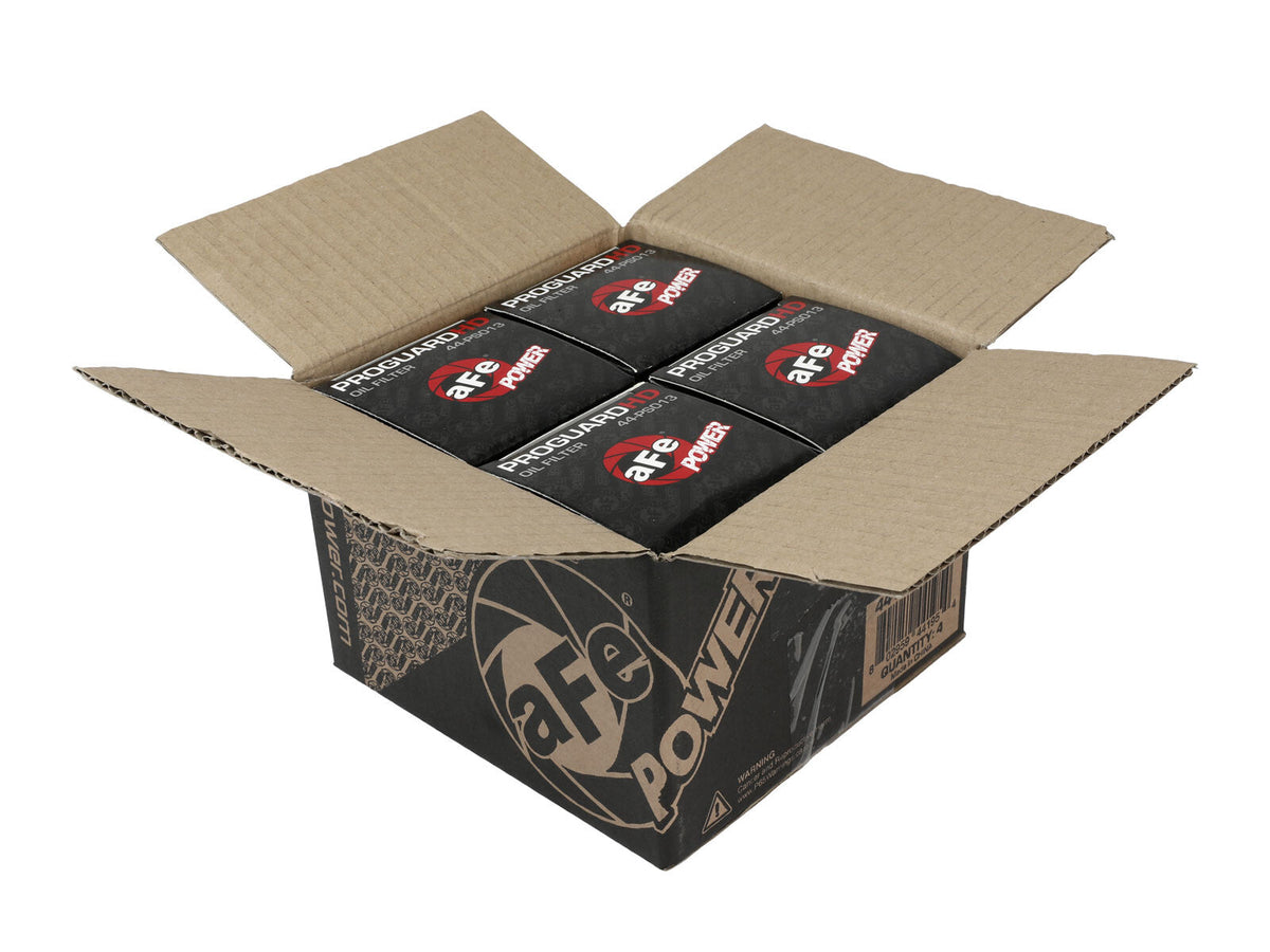 Proguard Oil Filter (4 Pack) M20 x 1 Thread 3.88 Inch H x 2.67 Inch OD aFe Power aFe Power