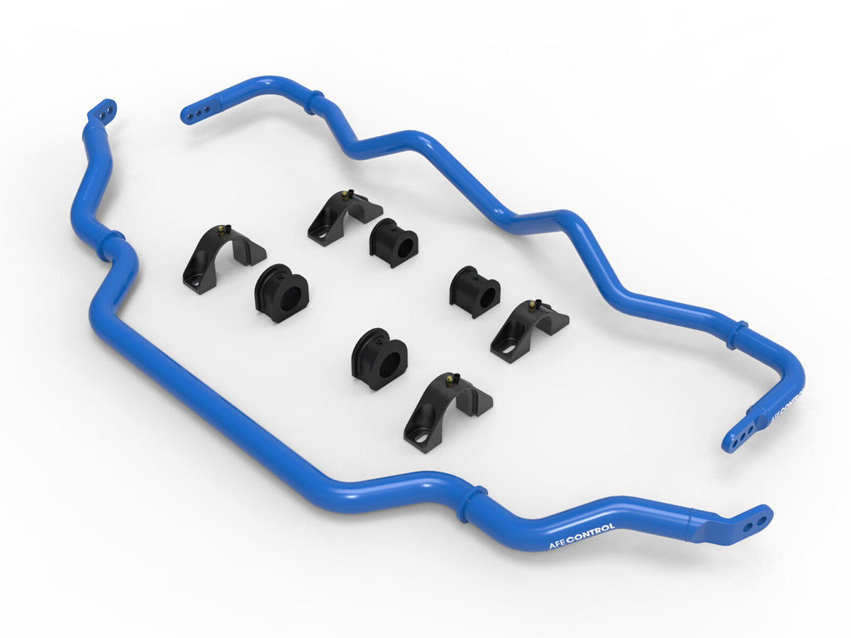 aFe Control Front and Rear Sway Bar Set Blue Nissan 370Z 09-20 V6-3.7L aFe Power aFe Power
