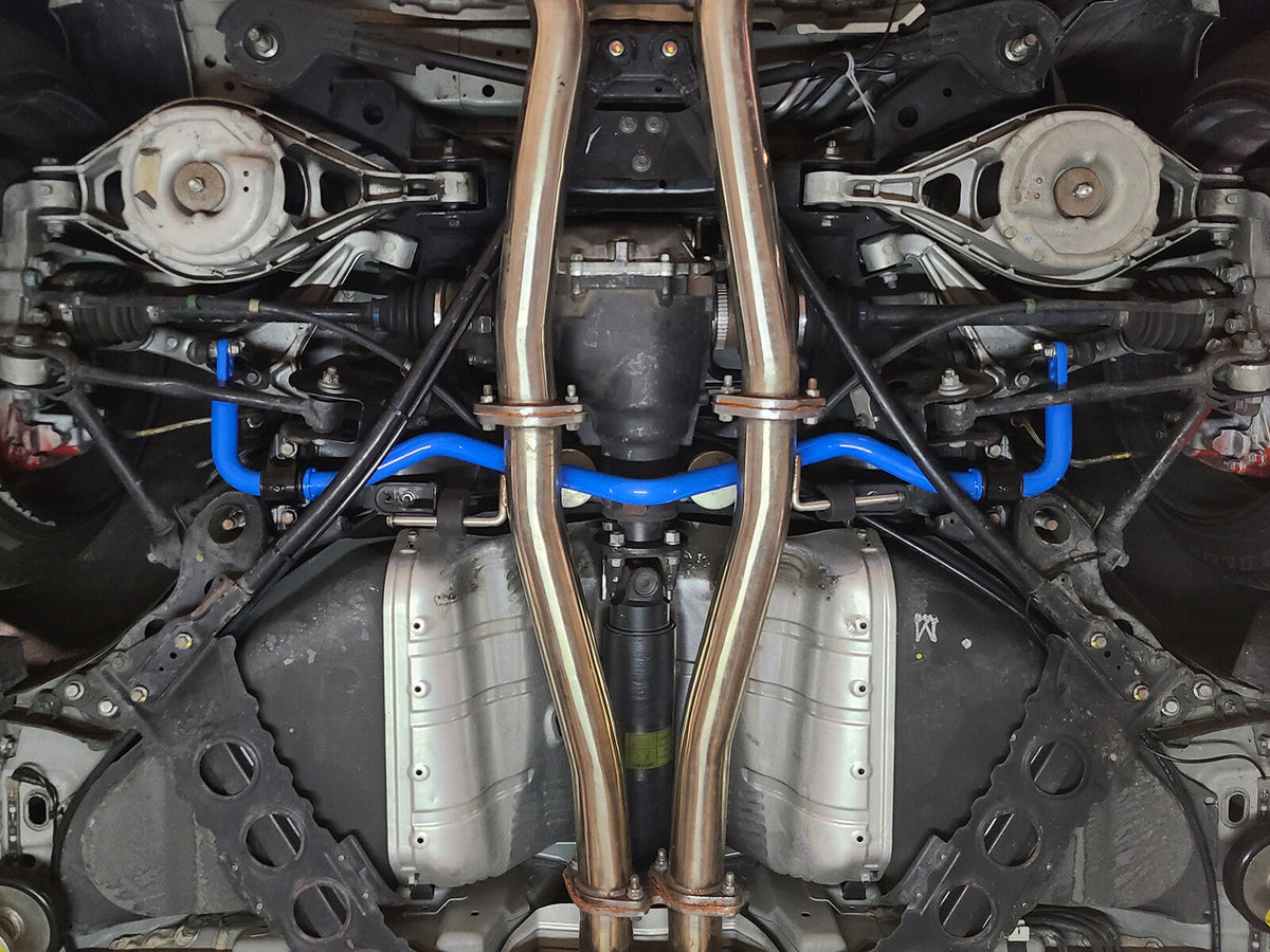 aFe Control Front and Rear Sway Bar Set Blue Nissan 370Z 09-20 V6-3.7L aFe Power aFe Power
