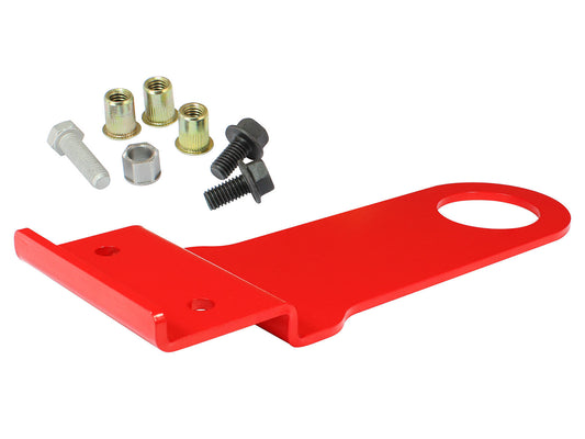 aFe Control PFADF Series Front Tow Hook Chevrolet Corvette C6 05-13 Red Powdercoat aFe Power aFe Power