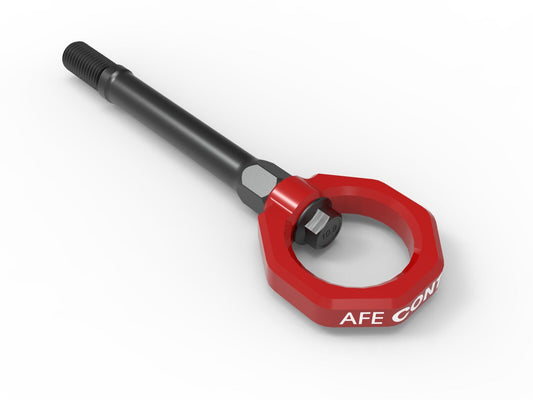 aFe Control Front Tow Hook Red Chevrolet Corvette (C8) 20-26 V8-6.2L aFe Power aFe Power