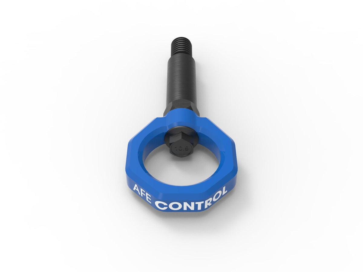 aFe Control Front Tow Hook Blue BMW F-Chassis 2/3/4/M aFe Power aFe Power