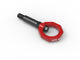 aFe Control Front Tow Hook Red BMW F-Chassis 2/3/4/M aFe Power aFe Power