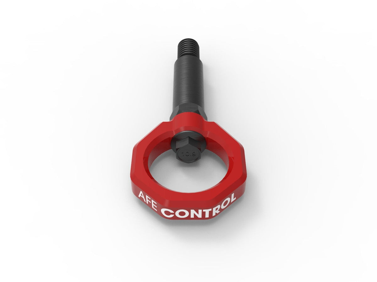 aFe Control Front Tow Hook Red BMW F-Chassis 2/3/4/M aFe Power aFe Power