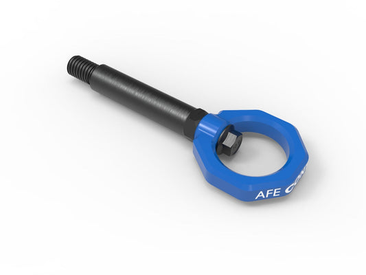 aFe Control Rear Tow Hook Blue BMW F-Chassis 2/3/4/M aFe Power aFe Power