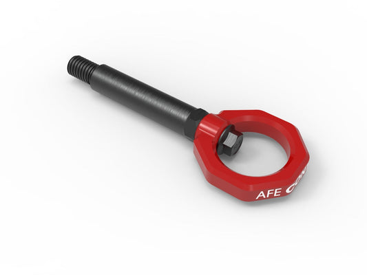 aFe Control Rear Tow Hook Red BMW F-Chassis 2/3/4/M aFe Power aFe Power