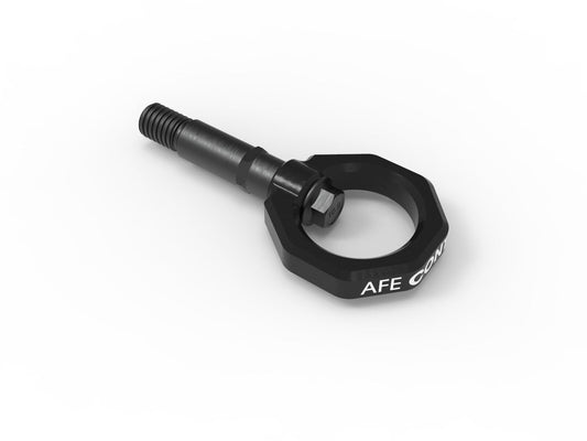aFe Control Rear Tow Hook Black Toyota Gr Supra (A90) 20-26 L4-2.0L (t)/L6-3.0L (t) aFe Power aFe Power