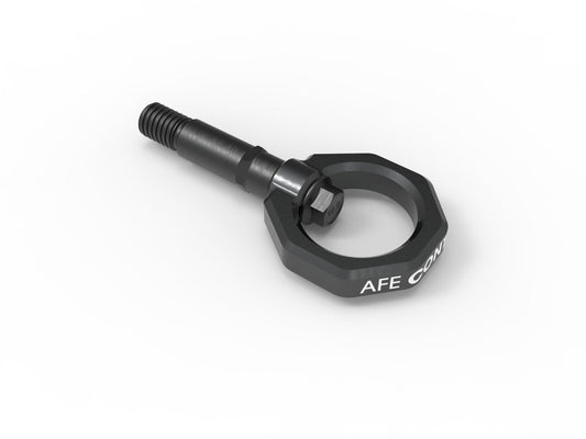 aFe Control Rear Tow Hook Gray Toyota Gr Supra (A90) 20-26 L4-2.0L (t)/L6-3.0L (t) aFe Power aFe Power