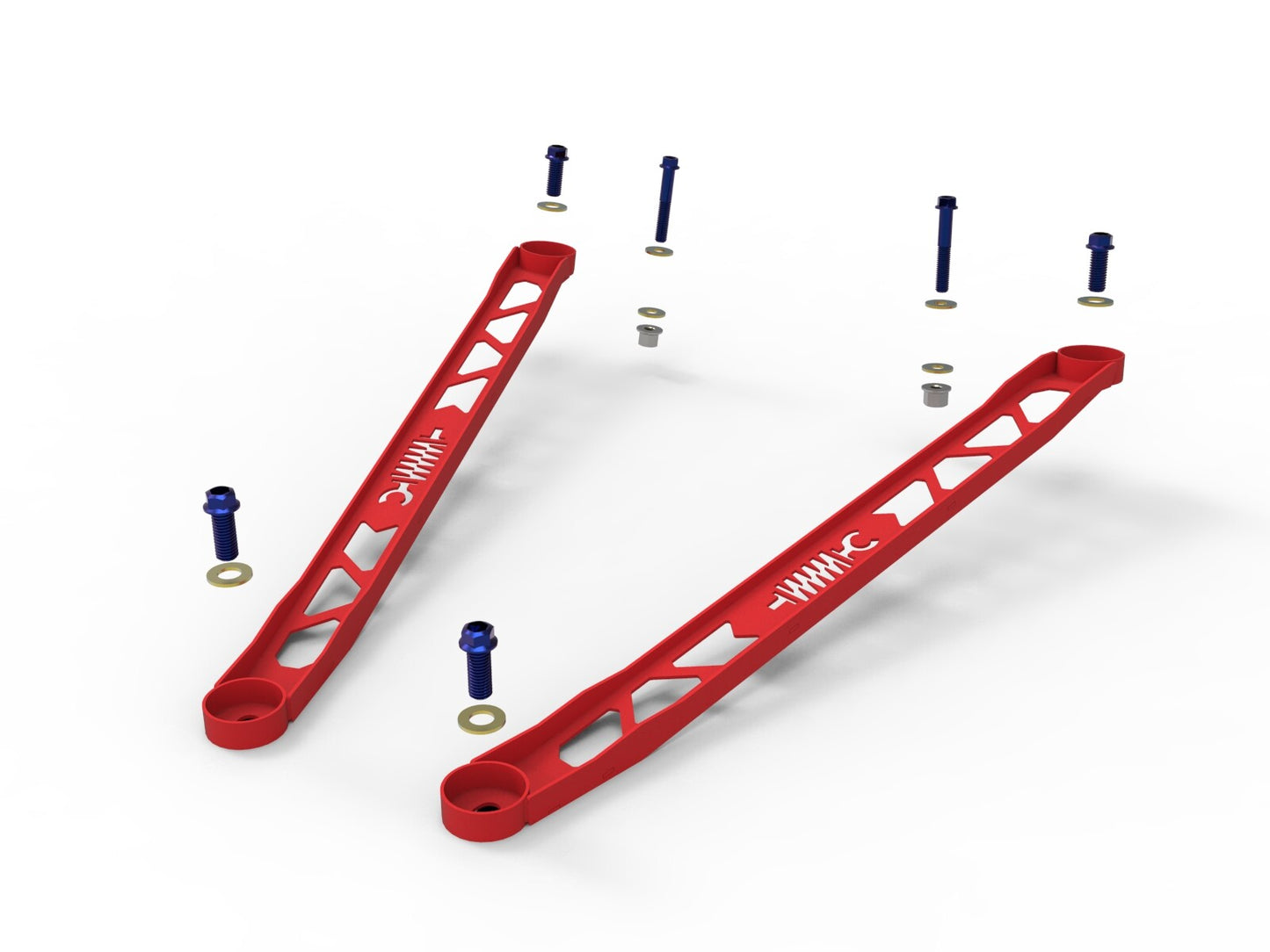 aFe Control Front Suspension Strut Brace Red Toyota Gr Supra (A90) 20-26 L4-2.0L (t)/L6-3.0L (t) aFe Power