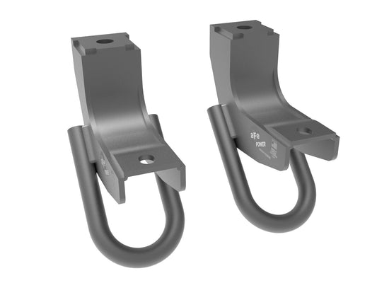 Front Tow Hook Gray Toyota Tundra 22-26 V6-3.4L (tt) aFe Power aFe Power