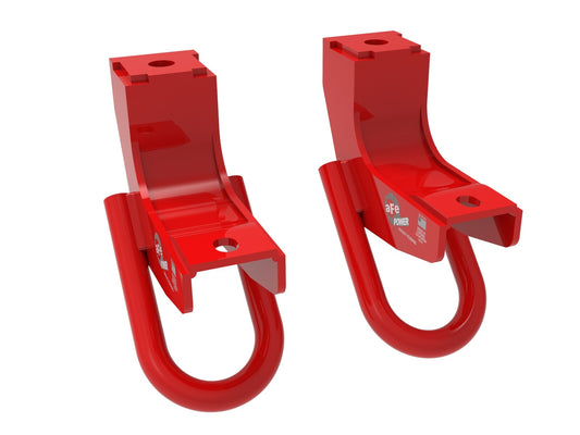 Front Tow Hook Red Toyota Tundra 22-26 V6-3.4L (tt) aFe Power aFe Power