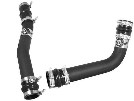 BladeRunner 3 Inch Aluminum Hot and Cold Charge Pipe Kit Black Dodge Diesel Trucks 03-07 L6-5.9L (td) aFe Power aFe Power