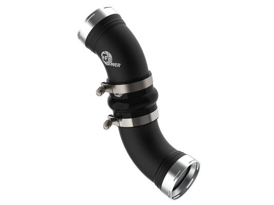 BladeRunner 3-1/2 Inch Aluminum Cold Charge Pipe Black GM Diesel Trucks 06-10 V8-6.6L (td) Lbz/Lmm aFe Power aFe Power