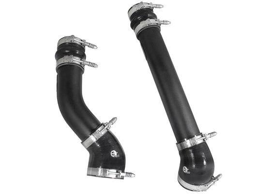 BladeRunner 3 Inch Aluminum Hot and Cold Charge Pipe Kit Black Dodge Diesel Trucks 94-02 L6-5.9L (td) aFe Power