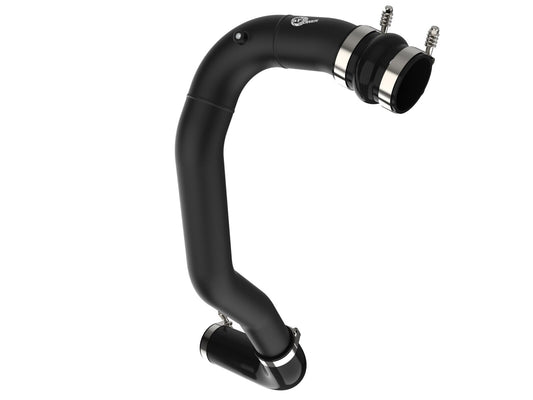 BladeRunner 3 Inch Aluminum Hot Charge Pipe Black Ford Diesel Trucks 08-10 V8-6.4L (td) aFe Power aFe Power