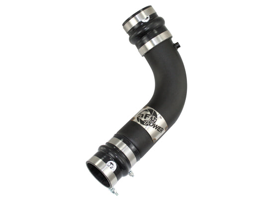 BladeRunner 3-1/2 Inch Aluminum Cold Charge Pipe Black Dodge Diesel Trucks 10-12 L6-6.7L (td) aFe Power aFe Power