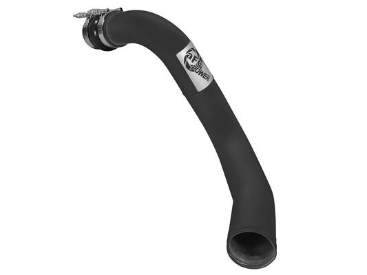 BladeRunner 3 Inch Aluminum Hot Charge Pipe Black Ford Diesel Trucks 99-03 V8-7.3L (td) aFe Power aFe Power