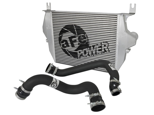 BladeRunner GT Series Intercooler Kit w/ Tubes Black Ford Diesel Trucks 03-07 V8-6.0L (td) aFe Power aFe Power