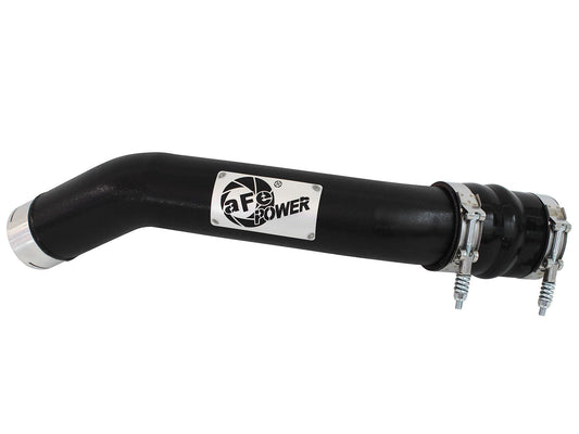 BladeRunner 3 Inch Aluminum Hot Charge Pipe Black Ford Diesel Trucks 11-16 V8-6.7L (td) aFe Power aFe Power