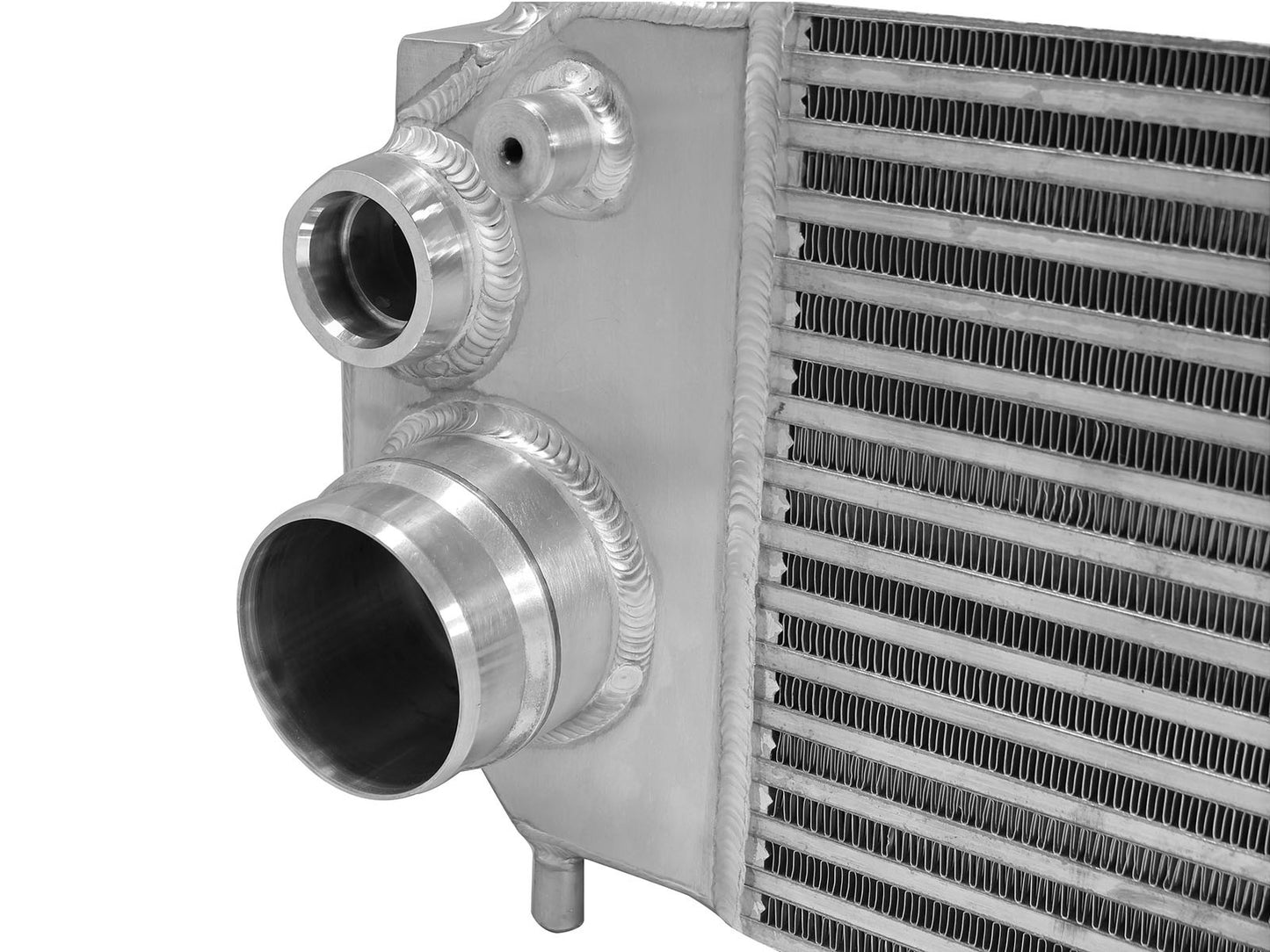 BladeRunner GT Series Intercooler Kit w/ Tubes Black Ford F-150 15-19 V6-3.5L (tt) aFe Power