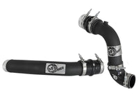 BladeRunner 3 Inch Aluminum Hot and Cold Charge Pipe Kit Black Ford Diesel Trucks 17-22 V8-6.7L (td) aFe Power