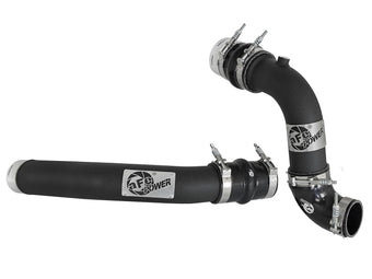 compare product BladeRunner 3 Inch Aluminum Hot and Cold Charge Pipe Kit Black Ford Diesel Trucks 17-22 V8-6.7L (td) aFe Power