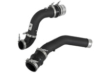 BladeRunner 3 Inch Aluminum Hot and Cold Charge Pipe Kit Black Ford Diesel Trucks 17-22 V8-6.7L (td) aFe Power