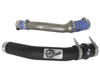 BladeRunner 3 Inch Aluminum Hot and Cold Charge Pipe Kit Black Ford Diesel Trucks 17-22 V8-6.7L (td) aFe Power