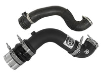 BladeRunner 3 Inch Aluminum Hot and Cold Charge Pipe Kit Black Ford Diesel Trucks 17-22 V8-6.7L (td) aFe Power