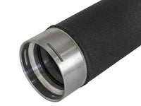 BladeRunner 3 Inch Aluminum Hot and Cold Charge Pipe Kit Black Ford Diesel Trucks 17-22 V8-6.7L (td) aFe Power